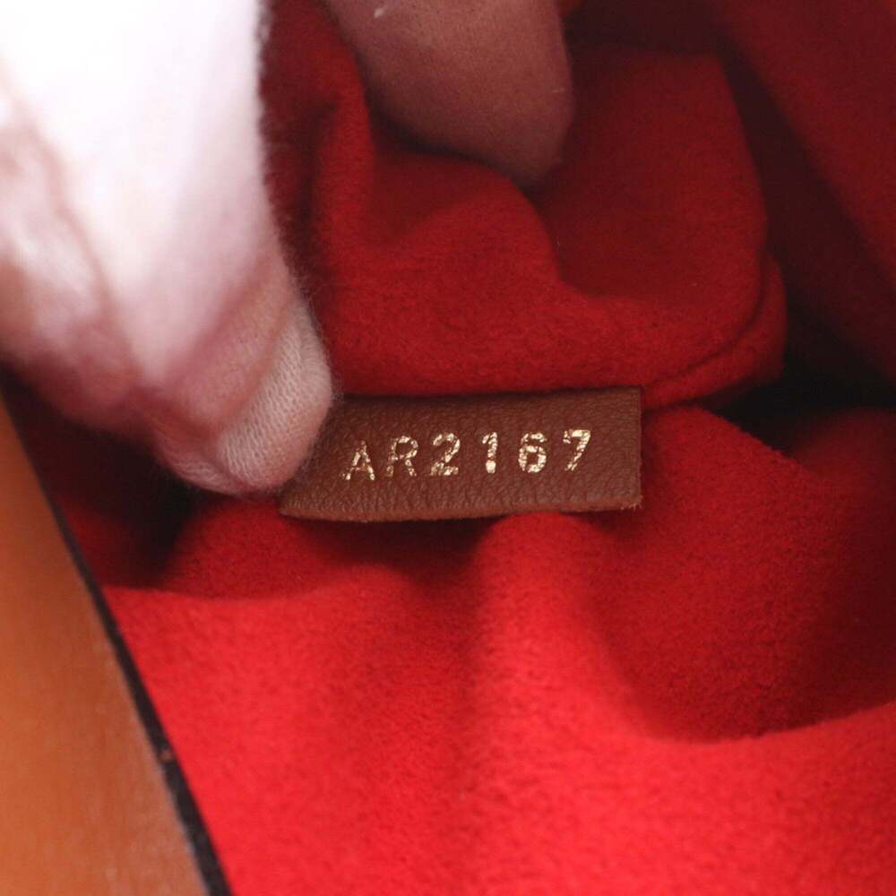 LOUIS VUITTON Brown Monogram Leather Shoulder Bag - Picture 12 of 12